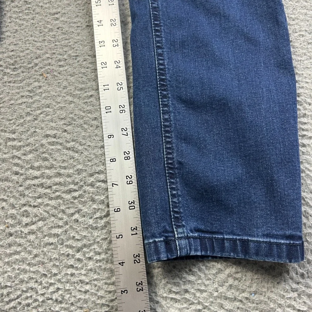 Barbell Apparel Jeans Mens 32x32 Blue Medium Wash Straight Athletic Fit Stretch